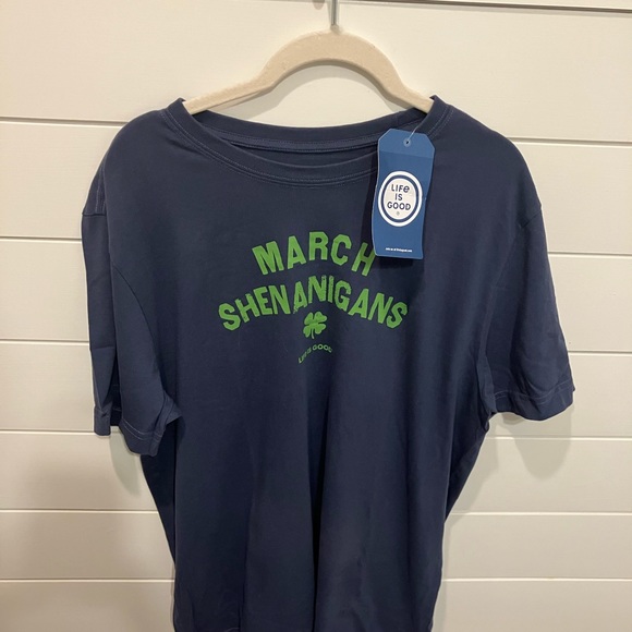 Life Is Good Other - NWT March Shenanigans Life Is Good T Shirt